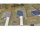 Aerial view of home showing well-manicured lawn and proximity to other properties at 173 Bramlett Ridge Dr, Dallas, GA 30157