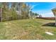 Expansive backyard featuring a level lawn and privacy provided by tall trees at 173 Bramlett Ridge Dr, Dallas, GA 30157