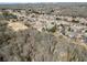 Aerial view of the neighborhood showcases the homes and natural beauty of the landscape at 7430 Valley Landing Ct, Cumming, GA 30041