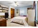 Comfortable bedroom with built-in desk and shelving, perfect for study and relaxation at 1326 Janmar Rd, Snellville, GA 30078