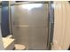 Bathroom showcasing a glass shower with a white toilet and vanity at 545 Chaseridge Dr, Mcdonough, GA 30253