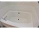 Bathroom featuring a large soaking tub at 545 Chaseridge Dr, Mcdonough, GA 30253