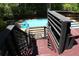 Multi-level deck with stairs provides easy access to a refreshing swimming pool and backyard at 545 Chaseridge Dr, Mcdonough, GA 30253