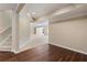 Spacious basement with hardwood floors and stairs to the main floor at 4250 Harrison Lndg, Cumming, GA 30041