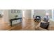 Open living room featuring hardwood floors and attractive decor at 1325 East Forrest Ave, East Point, GA 30344