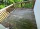 Wooden backyard deck at 185 Glenrose Sw Cir, Atlanta, GA 30354