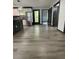 Modern updated kitchen with stainless appliances and access to backyard deck at 185 Glenrose Sw Cir, Atlanta, GA 30354