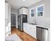 Bright kitchen with stainless steel appliances and granite countertops at 3180 Tackett Rd, Douglasville, GA 30135