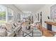 Spacious open floor plan with lots of natural light flowing through the living room and kitchen area at 561 Allendale Dr, Decatur, GA 30032