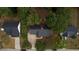 Aerial view of the property, showcasing its location within the suburban neighborhood at 70 Summer Walk Dr, Covington, GA 30016