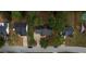 Aerial view of the property nestled in a suburban neighborhood, showcasing its location at 70 Summer Walk Dr, Covington, GA 30016