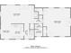 Floorplan of 1779 sq ft home showing the layout of the Dining Area, Kitchen, and Living Room at 1718 Country Park Way, Lawrenceville, GA 30043