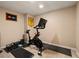 Workout room featuring an exercise bike and workout equipment at 4727 Emily Sw Dr, Lilburn, GA 30047