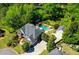 Sprawling property featuring a pool, detached garage, and lush landscaping, providing ultimate privacy at 844 Nob Ridge Dr, Marietta, GA 30064