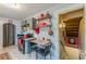 Charming kitchen with butcher block countertops, modern appliances and cozy dining nook at 2733 Winburn Ter, East Point, GA 30344