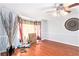 Lovely dining space featuring hardwood flooring, crown molding, and a decorative bay window at 2958 Paul Harris Rd, Dallas, GA 30157
