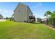 Well-maintained backyard featuring a fence and a view of the home's back deck at 13 Oakside Nw Ct, Cartersville, GA 30121