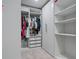 Organized walk-in closet with custom shelving, drawers, and ample storage space at 13 Oakside Nw Ct, Cartersville, GA 30121