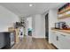 Bright home office with custom built-in desk and cabinetry, perfect for remote work at 3935 Manor House Dr, Marietta, GA 30062