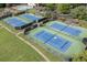 Multiple well-maintained tennis courts offer a great recreational amenity for residents at 1315 Chattahoochee Run Dr, Suwanee, GA 30024