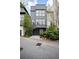 Modern townhome with a striking gray exterior, clean lines, and an attached garage at 588 Bismark Ne Rd, Atlanta, GA 30324