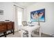 Bright office space with a modern desk, artistic decor, and a window providing natural light at 588 Bismark Ne Rd, Atlanta, GA 30324