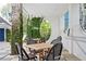 Charming outdoor patio with comfortable seating and lush greenery, perfect for enjoying the outdoors at 588 Bismark Ne Rd, Atlanta, GA 30324