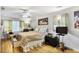 Comfortable bedroom with hardwood floors and natural light at 1400 Hidden Circle Dr, Sugar Hill, GA 30518
