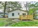 Backyard featuring a freshly stained deck and fenced-in yard at 538 Center Hill Nw Ave, Atlanta, GA 30318