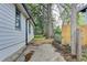 Exterior view of home's side yard and landscaping showcasing a low-maintenance outdoor space at 538 Center Hill Nw Ave, Atlanta, GA 30318