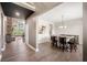 Spacious living room with a fireplace, large windows, and an open concept design at 2111 Harmony Dr, Canton, GA 30115