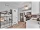 Efficient kitchen features white cabinets, stainless steel appliances, and a modern backsplash for a sleek design at 2998 Kenville Ln, Decatur, GA 30034