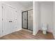 Modern bathroom featuring sleek glass shower and toilet at 1687 Harmony Rd, Temple, GA 30179