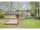 Charming home with lush backyard, and a spacious deck for outdoor entertainment at 172 Forest Nw Ln, Marietta, GA 30064