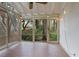 Relaxing screened-in porch with curtains and outdoor views at 172 Forest Nw Ln, Marietta, GA 30064