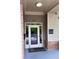 Building 4000 entrance with a well-maintained doorway and welcome mat at 1910 Cedar Glenn Way # 4104, Atlanta, GA 30339