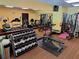 Community gym, featuring free weights, weight machines, and cardio equipment at 1910 Cedar Glenn Way # 4104, Atlanta, GA 30339