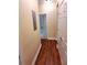 Hallway with beautiful hardwood floors at 1910 Cedar Glenn Way # 4104, Atlanta, GA 30339