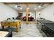 Spacious basement featuring foosball table, ping pong table, and pool table at 5950 Central Church Rd, Douglasville, GA 30135