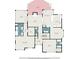 Open floorplan featuring kitchen, dining room, living room, bedrooms and baths at 2012 Golfers Way, Villa Rica, GA 30180