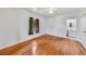Bright bedroom with hardwood floors and ensuite bathroom at 1685 Carroll Nw Dr, Atlanta, GA 30318