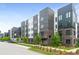 Modern townhome community featuring manicured landscaping at 371 Grant Se Cir # 1822, Atlanta, GA 30315
