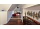 Bonus room features dark wood floors and tasteful decor, enhancing the room's character at 11050 Linbrook Ln, Duluth, GA 30097