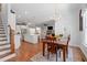 Open-concept dining room connects to kitchen and living room, great for entertaining at 1438 Sutters Pond Nw Dr, Kennesaw, GA 30152