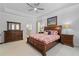 Spacious main bedroom featuring trey ceilings, and a full ensuite bath at 1438 Sutters Pond Nw Dr, Kennesaw, GA 30152