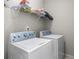 Neat laundry room featuring a washer and dryer at 1123 Providence Pl, Decatur, GA 30033
