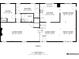 First floor plan featuring living spaces, kitchen, dining room, bathroom, and an office at 951 Woodmont Dr, Marietta, GA 30062