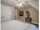 A cozy bedroom offers a view of the closet, dresser, and bed with overhead fan at 18 Crolley Ln, White, GA 30184