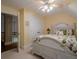A charming bedroom with a white decorative bed frame offers a cozy retreat at 18 Crolley Ln, White, GA 30184