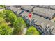 Aerial view showing location of townhome within community at 7691 Cabrini Pl, Fairburn, GA 30213